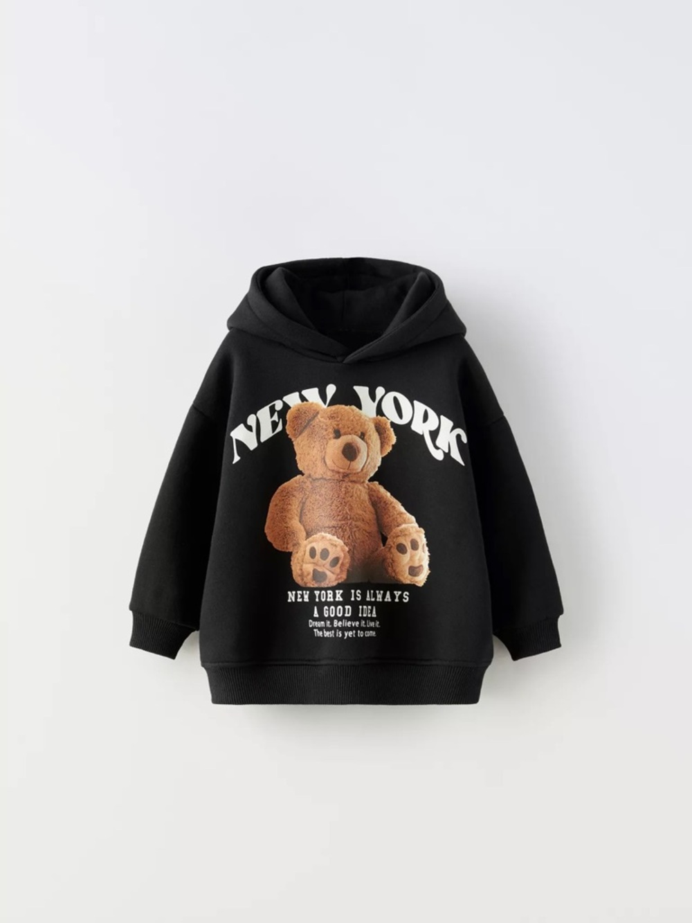 ZARA NY Teddy Hoodie